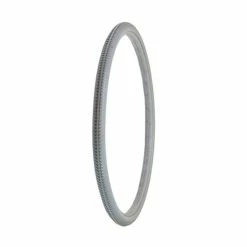 Best Sale 🥰 Mon Ster 24" X 1-3/8" Solid Gray Urethane Wheelchair Tire With Street Tread 🥰