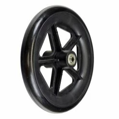 Best Sale ⭐ Mon Ster Front Caster Wheel For The Drive Aluminum Transport Chair & Silver Sport 1 Wheelchairs ⭐