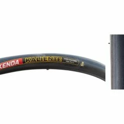 Budget 🔥 24"x1" Kenda Kaliente Tire For Cambered Sport Wheelchairs (Black) 😉