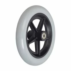 Outlet 🔔 Pride Mobility 8"x1.25" Gray Caster Wheel For The Pride Stylus LS Wheelchair 🎉