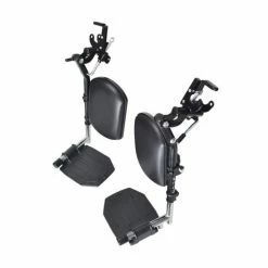 Best deal 😍 Hemi Elevating Leg Rest Set With Footplates & Calf Pads For Invacare Tracer IV & Tracer EX2 Wheelchairs 🤩