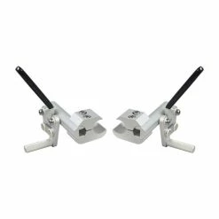 Top 10 🎉 Mon Ster Gray Aluminum Wheel Lock With 1" Rear Clamp For 7/8" Tube Wheelchairs 🧨