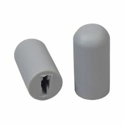 Coupon ✨ Gray Rubber Tips For 5/8" Flat Invacare Style Wheelchair Wheel Locks (Set Of 2) 🎁